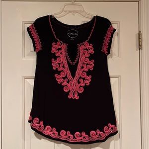 Size S Top black with embellishments